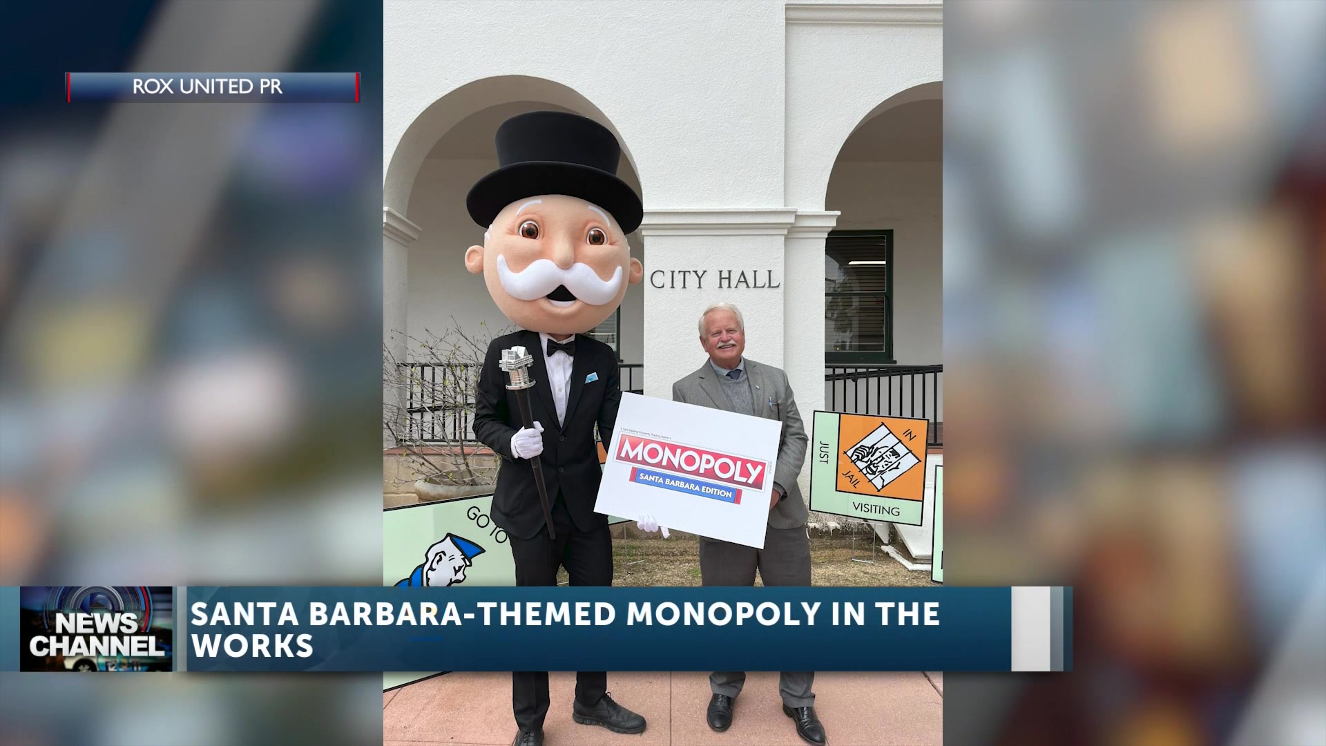 Santa Barbara Edition Monopoly Board Game